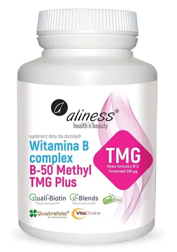 Produktbild Aliness Vitamin B-Komplex B-50 Methyl 100 Kapseln