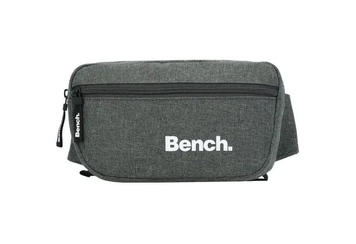 Bench Hüfttaschen Hip Bag 12,5 x 23 x 6,5 cm - Dunkelgrau - Gürteltaschen aus strapazierfähigem Polyester mit großem Hauptfach und sicherem Reißverschluss, ideal für unterwegs.