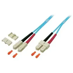 ProfiPatch Glasfaserkabel LWL Patchkabel Duplex SC-SC Multimode 50/125μ OM3 LSZH Lichtwellenleiter 15m
