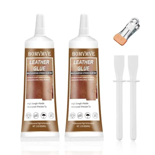 Professioneller Lederkleber 120ml - Extra stark und wasserfest - Autopflege & Motorradpflege: Hochwirksamer, transparenter Lederkleber für schnelle Reparaturen an Lederprodukten wie Sofas, Jacken und Autositzen. Ideal für dauerhafte Verbindungen ohne Rissbildung.