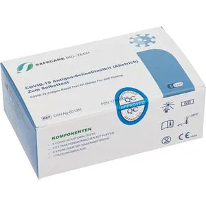 Safecare Corona-Schnelltest Bio-Tech Nasal-Test, Selbsttest, 5 Stück