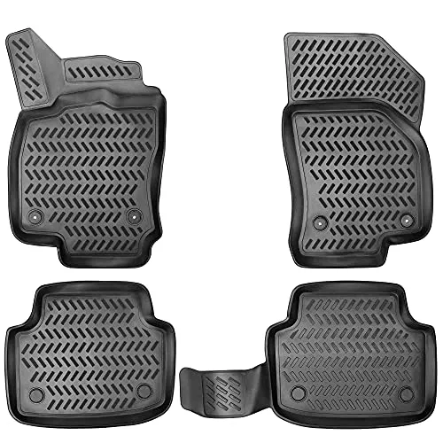 ELMASLINE 3D Gummimatten Set für VW Golf 5 (2003-2009) von ELMASLINE