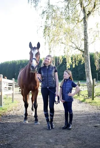 Covalliero Kerbl Reitleggings Equona, Vollbesatz, Mädchen, dunkelblau, 152/158