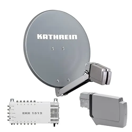 Kathrein CAS 80 Sat-Antenne Graphit von hm-sat