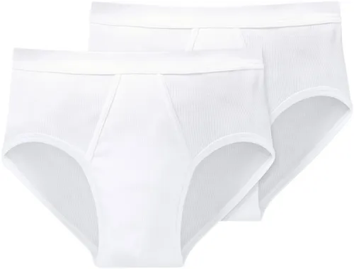 Schiesser Funktionsunterhose 2PACK Sportslip weiß 5 - Herrenunterhosen, aus 100% Baumwolle für höchsten Tragekomfort, ideal für sportliche Aktivitäten und den Alltag.