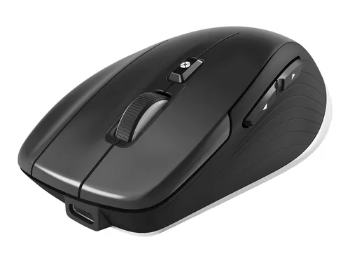 3Dconnexion CADMOUSE COMPACT WIRELESS USB-C - Ergonomische kabellose Maus für präzises Arbeiten, ideal für Design- und Entwicklungsprofis