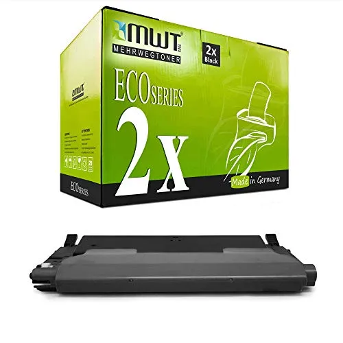 2X MWT Toner kompatibel für Samsung CLX 3180 3185 wie CLT-K4072S K4072S Black Schwarz