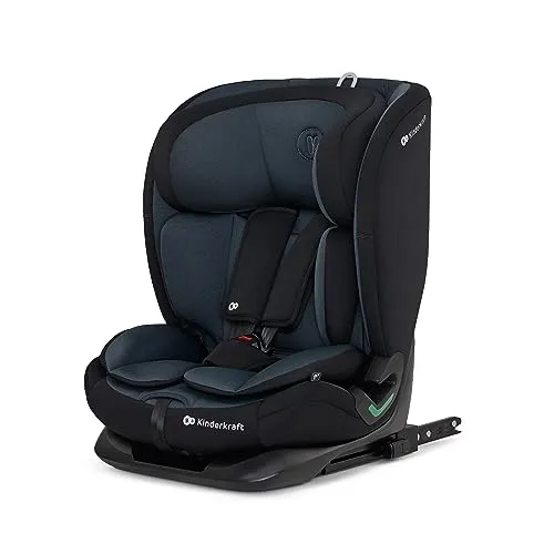 Kinderkraft ONETO3 I-SIZE Kindersitz 76-150 cm - ISOFIX Kindersitz für Kinder von 76-150 cm, mit 5-Punkt-Gurt, verstellbarer Kopfstütze und einzigartigem Sicherheitsystem für maximalen Schutz und Komfort.