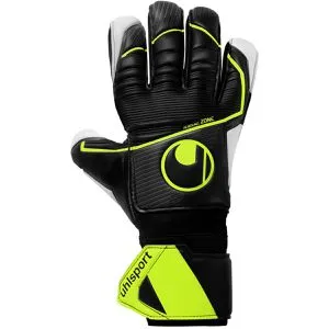uhlsport Torwarthandschuhe Supersoft HN Flex Frame - Größe 8 für Damen und Herren - Torwarthandschuhe mit FLEX-FRAME Fingersafe für optimale Fingerstabilisierung und maximalen Grip durch rutschfesten Naturlatex. Ideal für alle Wetterbedingungen!