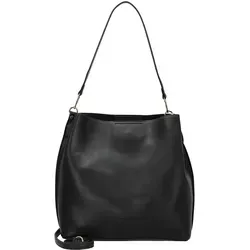 Seidenfelt Alunda Hobo - Schultertasche 33 cm (matt black)