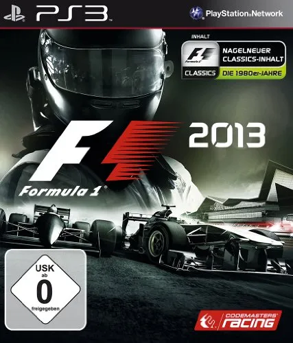 F1 2013 - [PlayStation 3] - Rasante Formel-1-Simulation für PlayStation 3, erlebe die aufregendsten Rennen und verbessere deine Fahrkünste!