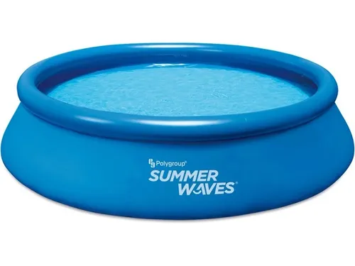 Summer Waves Quick Set Ring-Pool-Set Ø 366 x 76 cm Rund Blau