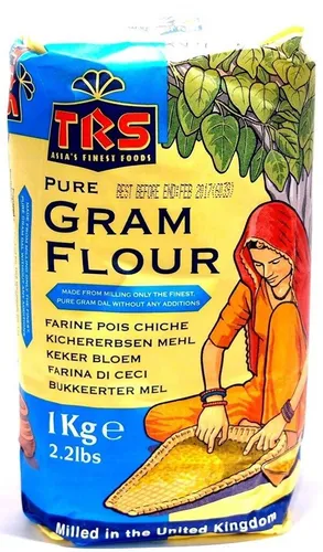TRS Pure Gram Flour | Besan | Reines Kichererbsenmehl - 1kg