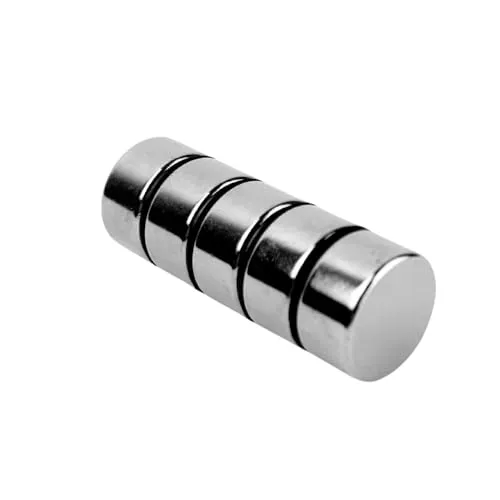 Strong Magnets Neodym Magnet - Rund 20 x 10 mm - 1 Stück - Extra stark, hält bis 11kg - Für Magnettafel, Kühlschrank, Whiteboard, Pinnwand, Büro