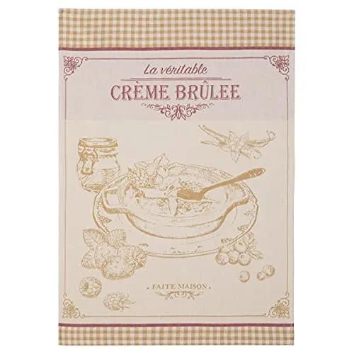 Geschirrtuch Bedruckt (Hellbeige, Geschirrtuch) in beige von Coucke