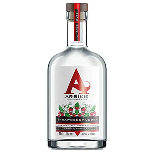Arbikie Strawberry Vodka 0,5 Liter 50% Vol.