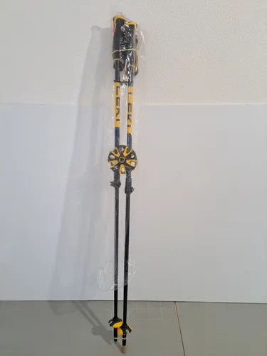 LEKI Spitfire Vario 3D Skistöcke 110-140cm blau gelb - Skistöcke mit variabler Länge von 110 bis 140 cm, ideal für Freeride und einfach verstellbar mit Speed Lock plus. Das innovative Trigger 3D-System bietet mehr Kontrolle und Sicherheit beim Skifahren.