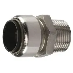 Edelstahl Steckfitting Tectite Übergangsverschraubung 22 mm von Seppelfricke