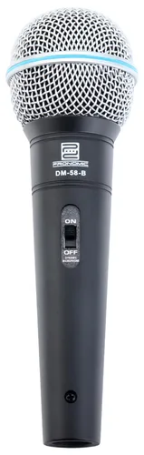 Pronomic DM-58-B Vocal Mikrofon mit Schalter