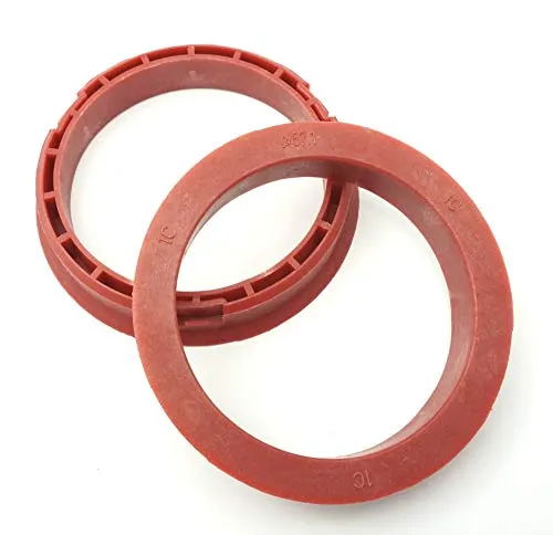 RONAL 1x Zentrierring 68,0-57,1/68 auf 57,1 Rot kompatibel mit Ronal Felgen