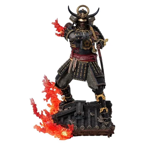 Pure Arts Assassin's Creed Shadows: Yasuke Statue 1:8 - Detailreiche 1:8 Statue von Yasuke aus Assassin's Creed, inklusive beeindruckendem LED-Effekt. Perfekt für Sammler und Fans der Serie. Maße: ca. 27,9 cm hoch.