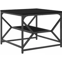 vidaXL Moderner schwarzer Eichen Couchtisch von vidaXL