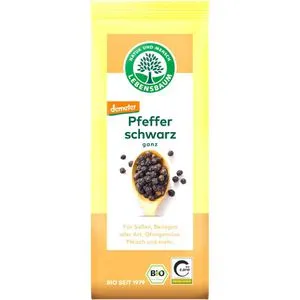 Lebensbaum Pfeffer Pfeffer schwarz demeter, BIO, ganze Pfefferkörner, 50 g