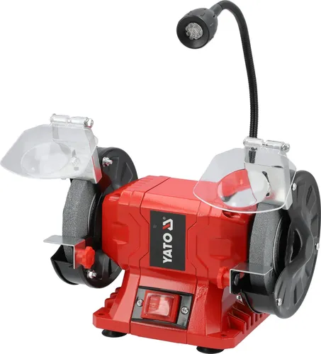 Tischschleifmaschine Doppelschleifer 150W - Schleifmaschinen für präzises Arbeiten, ideal für Heimwerker und Profis mit leistungsstarker 150W Motor und vielseitigen Einsatzmöglichkeiten.