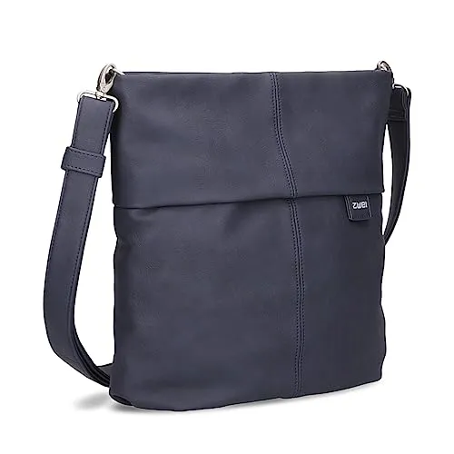 Zwei Damen Handtasche Mademoiselle.M M12 - Geräumige Umhängetasche in DIN-A4-Größe mit Schlüsselring und Geheimfach - ideal für Beruf und Studium, bietet sicheren Platz für Ihre Wertsachen.