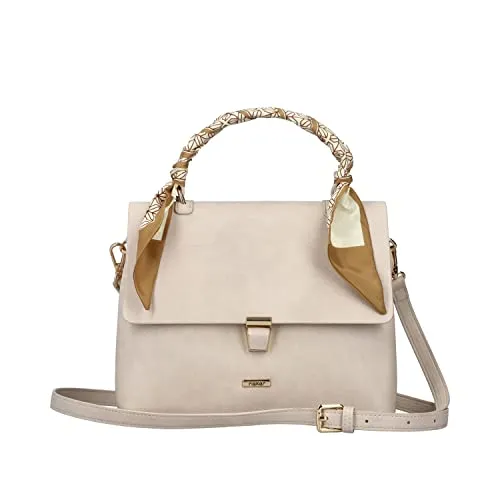 Rieker Damen H1605 Handtasche - Damen-Henkeltaschen mit Innenfach und Reißverschluss, ideal für den Alltag und optimalen Tragekomfort dank abnehmbarem, verstellbarem Schulterriemen.