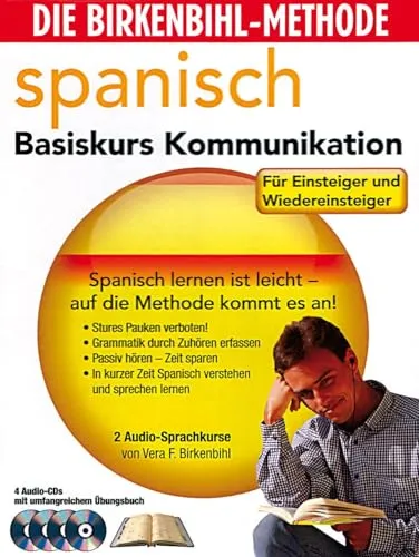 Produktbild Audio-Sprachkurs Birkenbihl Spanisch Fortgeschrittene 1 + 2