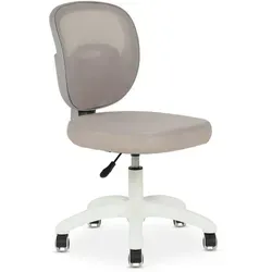 IDIMEX Drehstuhl MAYLA für Kinderzimmer in grau von IDIMEX