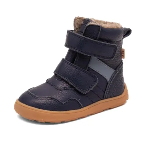 Bisgaard Barefoot Thorsten Tex Fashion Boot, Dark Blue, 34 EU Weit