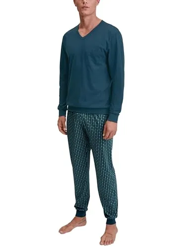CALIDA Relax Imprint Herren-Pyjama aus 100% Baumwolle von CALIDA