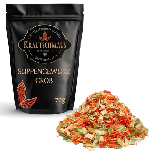 70g Suppengemüse Grob Suppengrün getrocknet Suppengewürz Gemüse Suppengewürze