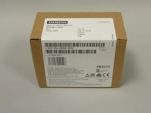 Siemens LOGO! AM2 0BA2 SPS-Erweiterungsmodul 24 V/DC - SPS-Prozessor mit einfacher Handhabung und Ethernet-Kommunikation, ideal für Beleuchtungssteuerung und Fernzugriff über Webserver.