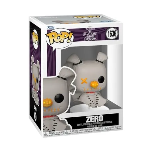 Funko Pop! Disney: Patchwork - Zero - The Nightmare Before Christmas - Vinyl-Sammelfigur - Geschenkidee - Offizielle Handelswaren - Spielzeug Für Kinder und Erwachsene