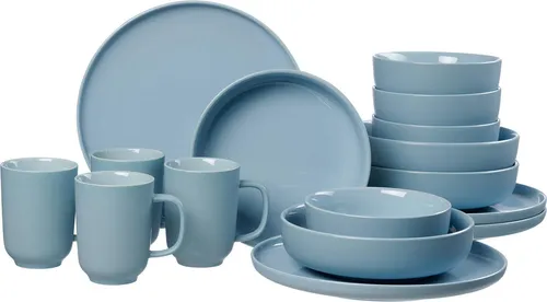 Ritzenhoff Breker Kombiservice Jasper, Blaugrau, 16-teilig in grau von Ritzenhoff & Breker