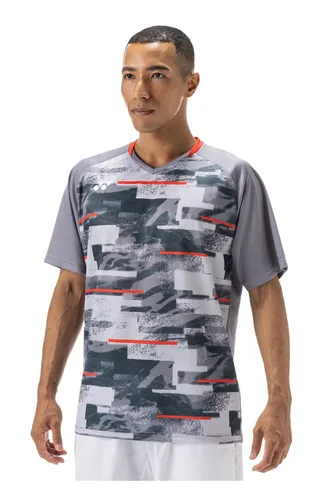 Yonex Sport-Tshirt Crew Neck Club Team 2024 grau Herren, Größe: XL