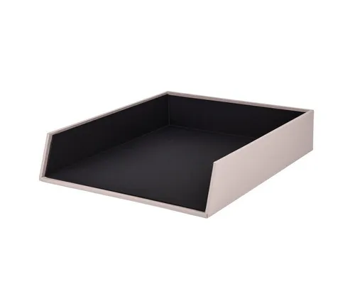 Rössler Aufbewahrungsbox RÖSSLER Ablagekorb stapelbar Powder powder 260x60x320mm