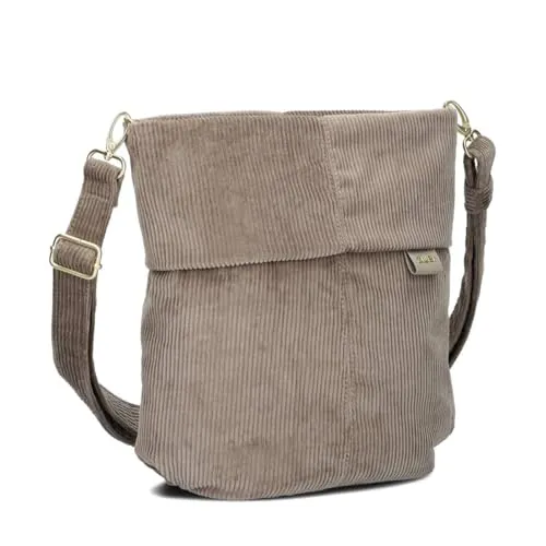 Zwei Mademoiselle.M Schultertasche 27 cm - Elegante braune Handtasche - Handtaschen, stilvolle Schultertasche mit hochwertigem Material und praktisch für den Alltag.