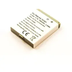 AGI Akku für Panasonic KX-TW221 - Li-Ion 700 mAh - Batterien & Akkus - Hochwertiger Li-Ion Akku mit 3,7 Volt und 700 mAh, ideal für zuverlässige Energieversorgung Ihres Panasonic KX-TW221.