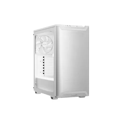 be quiet! PURE BASE 501 Airflow Window White - PC-Gehäuse - Midi-Tower für Mini-ITX, microATX, ATX Mainboards mit hervorragender Luftzirkulation dank vorinstallierter Lüfter und Platz für bis zu 6 Lüfter.