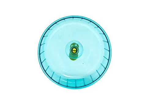 Rolly M Hamster Rad 14.5x9.5 - Blau, sicheres und stabiles Laufrad für aktive Kleintiere zur geistigen Stimulation
