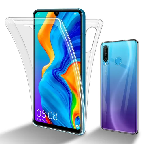 Hülle für Huawei P30 LITE Handy Case Cover Fullcover Display Schutzhülle