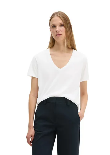 Marc O'Polo T-Shirt aus Organic Cotton - Hochwertiges T-Shirt mit femininem V-Ausschnitt aus GOTS-zertifizierter Baumwolle. Extra softer Jersey, lässiger Schnitt und vielseitig kombinierbar für jeden Anlass.
