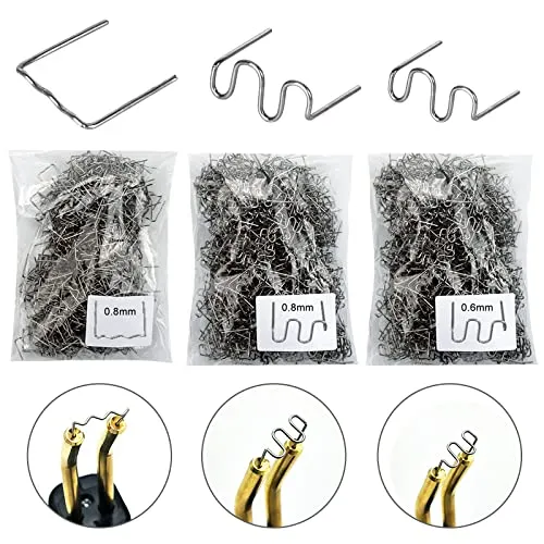 Stück Heiße Heftklammern Kunststoff Schweißgerät Klammern, Edelstahl Hot Staples, Schweißstäbe Klammern Stoßstangen