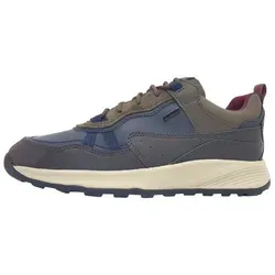 Geox U Terrestre B Abx Herren Schnürschuhe – Wasserdichte Synthetik Sneaker in Marinebraun - Sneaker mit Amphibiox Technologie für optimale Atmungsaktivität und Wasserdichtigkeit. Ideal für den Alltag, bequem und vielseitig kombinierbar.