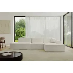 ALTDECOR Ecksofa IREA-L2-v3 in Hellgrau – L-Form Couch für Ihr Zuhause