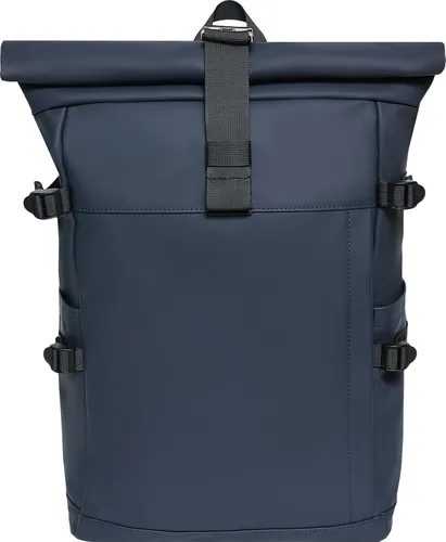 Cityrucksack RollTop Rucksack Freizeitrucksack Herren Damen Wasserabweisend (9058) NAVY